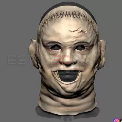 LEATHERFACE 1974 KILLING MASK - THE TEXAS CHAINSAW MASSACRE  scale 1:1 For cosplay