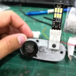 LED Holder Mount for 3D Printer Camera Logitech C270