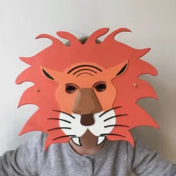 Lion mask for children