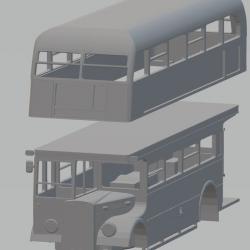 143 London Transport STL Bus Body 3d models 【 STLFinder