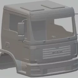 Man TGL Printable Cab Truck