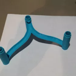 Marble run fork