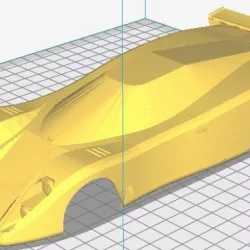 McLaren M6GTR 1974 Le Mans Printable Body Car