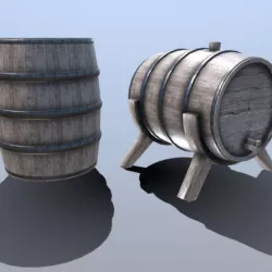 Medieval Barrel Set