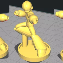 MegaMan 3D Model