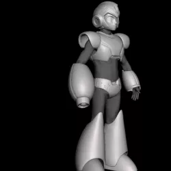Megaman Cosplay Rockman Cosplay Helmet and Full Armor staff suit