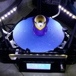Micromake Delta Printer LED Strip Lighting Mount
