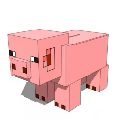 Minecraft Piggybank