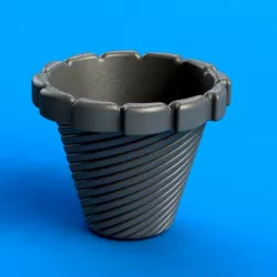 Mini cactus pot, model 1!