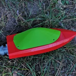 Mini RC Jet Boat - Cover Self-Righting