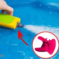 Mini RC Jet Boat - Propeller 20mm 3 Blades Test