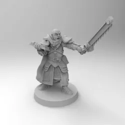 Ministorum Priest Proxy Warrior Priest with Chainsword [Remastered]