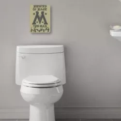 Ministry Of Magic This Way, bathroom sign