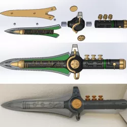 MMPR Dragon Dagger