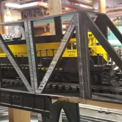 Model Train Bridge (Functional, Modular, & Scalable truss bridge)