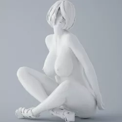 NIER AUTOMATA 2B NAKED GIRL SITTING