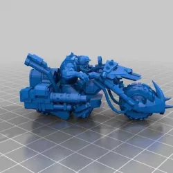 Ork biker of war