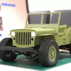 Parts for 133% Ossum Jeep to fit RC 1/10