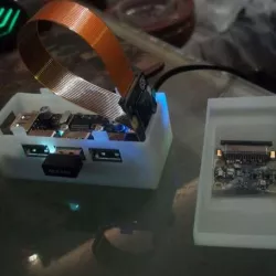 Pi Zero + Zero4U CCTV case
