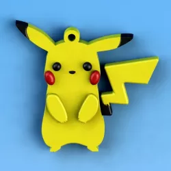 Pikachu Keychain