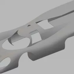 Porsche 917 Le Mans Printable Body Car