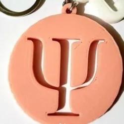 Psychology Keyring