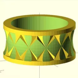 Quasi Knurled Ring