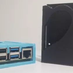 Raspberry Pi 4/4b Case (No supports - Single Print - Mountable version included)