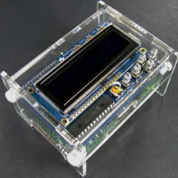 Raspberry Pi with Adafruit LCD Pi Plate Enclosure