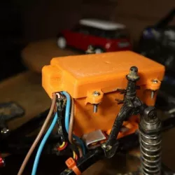 RC CAR RECEIVER-ESC WATERPROOF BOX