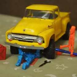RC truck Ford F100 1956 on WPL