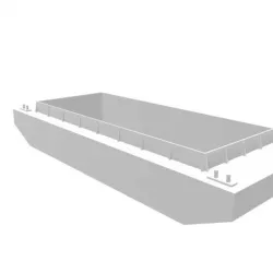 RC Tugboat Barge