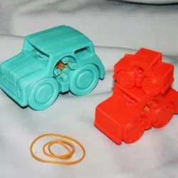 Rubber Band Powered Car Collection III (additional)