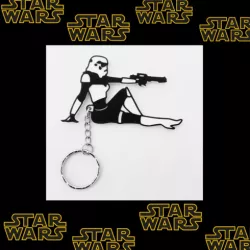 Sexy Stormtrooper keychain