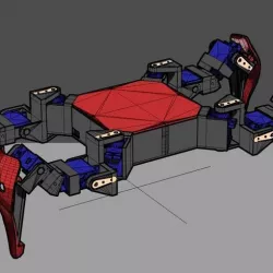 SG90 Servo Quadruped frame