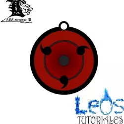Sharingan Necklace 3 blades