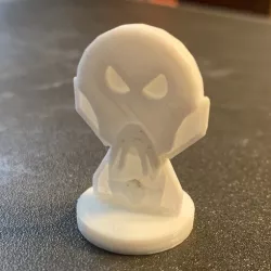 Simple Mini D&D Mind Flayer