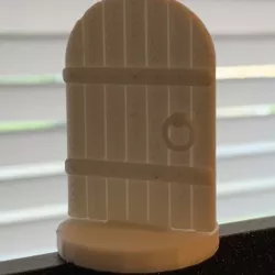 Simple Mini D&D Round Top Door