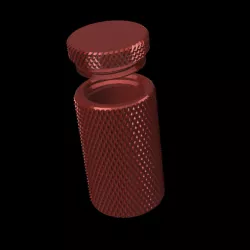 Small Knurled Container