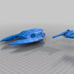 Space Elf Tank For Resin Print