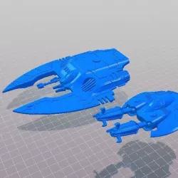 Space Elf Tank Spider Caster For Resin Print