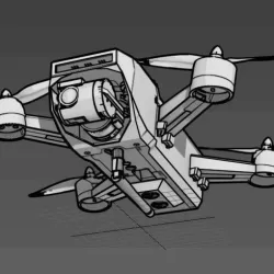Sprank Drone (race drone with cam gimbal)