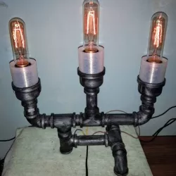Steampunk Table candle holder
