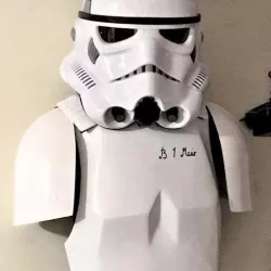 Stormtrooper Imperial Logo & TK-421 designation plaque - StarWars