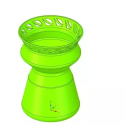 style vase cup vessel v47 for 3d-print or cnc