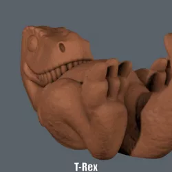 T-Rex (Easy print no support)