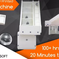 The 3D Printed Marble Machine by Maher Soft