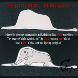 The Little Prince Boa Fridge Magnet