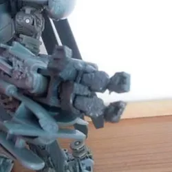Transformers Studio Series 08 BlackOut poseable hands