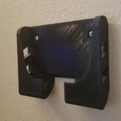 Universal Cellphone Wall Mount (Samsung/Iphone/cases support)